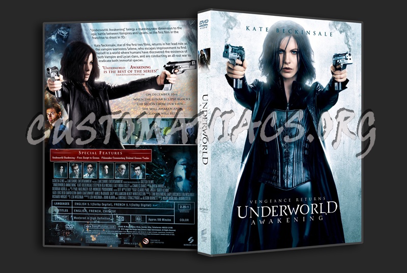 Underworld Awakening dvd cover