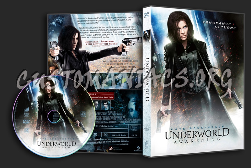 Underworld Awakening dvd cover