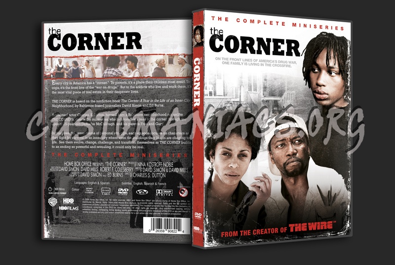 The Corner dvd cover