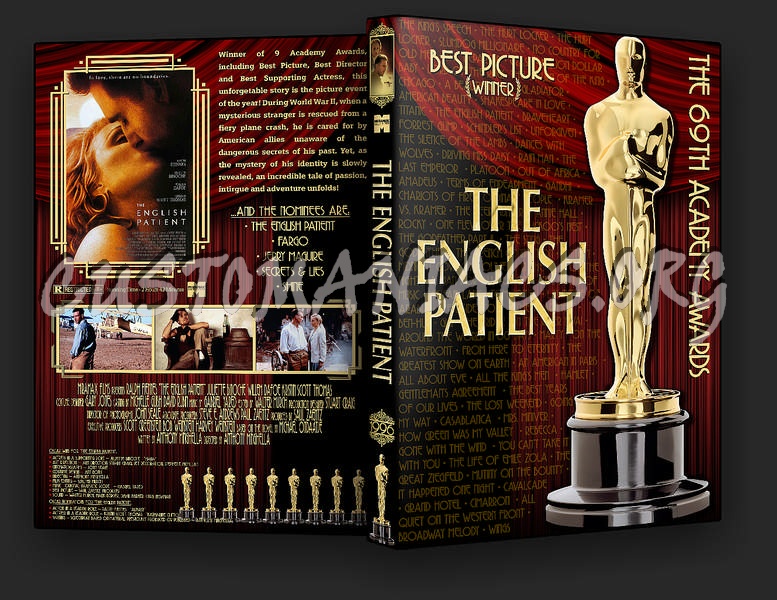 The English Patient dvd cover