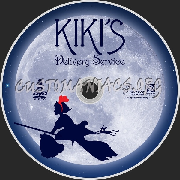 Kiki's Delivery Service dvd label