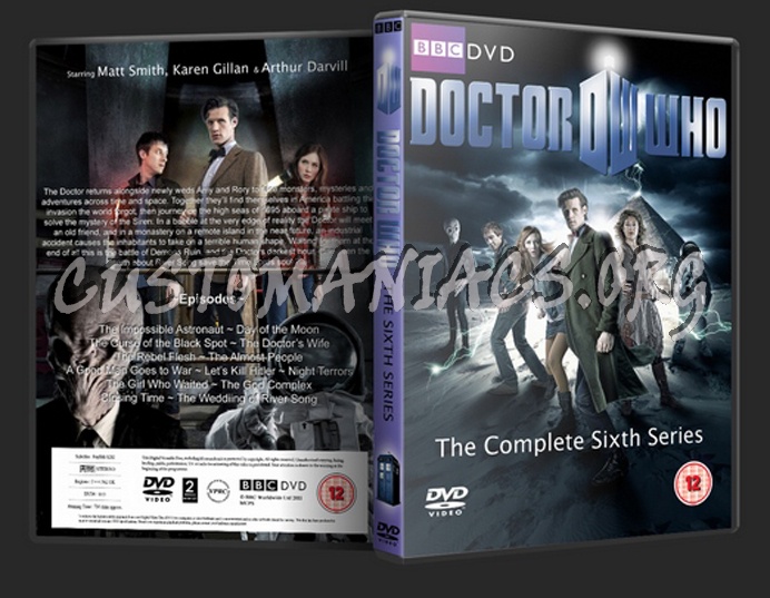 Doctor Who - Series 6 (2011) dvd cover