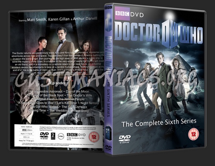 Doctor Who - Series 6 (2011) dvd cover