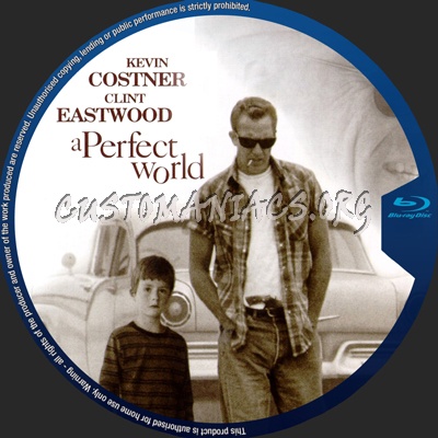 A Perfect World blu-ray label