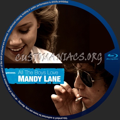 All the Boys Love Mandy Lane blu-ray label