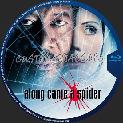 Along Came A Spider blu-ray label