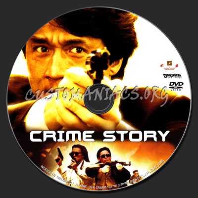 Crime Story dvd label