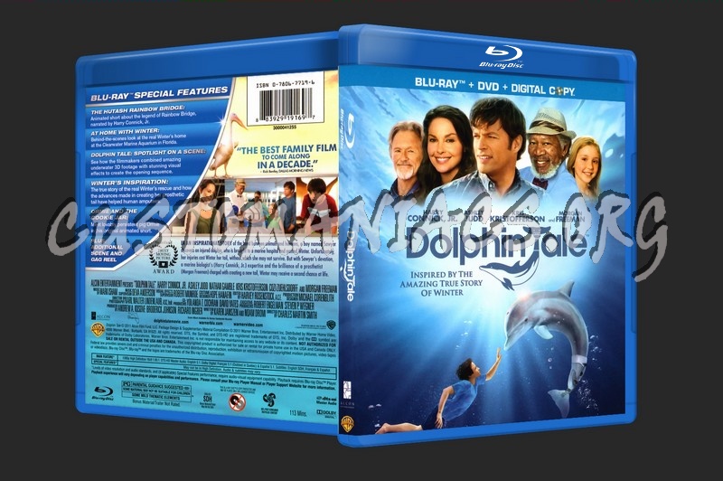 Dolphin Tale blu-ray cover