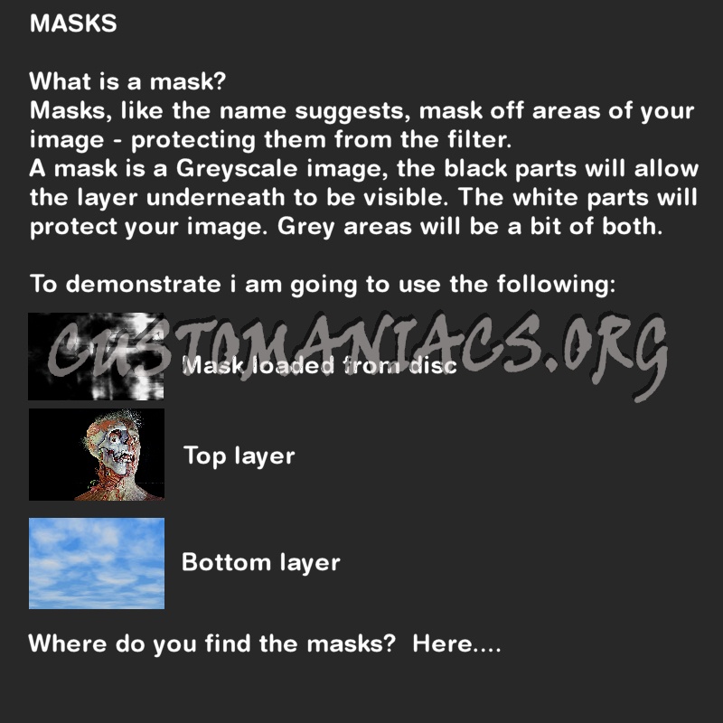 Masks in Paintshop Pro 