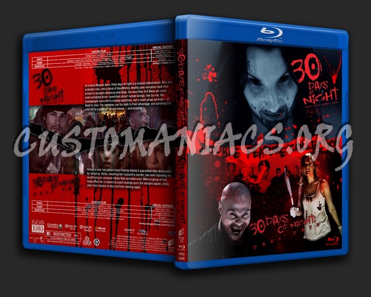 30 Days of Night Double Feature Collection blu-ray cover