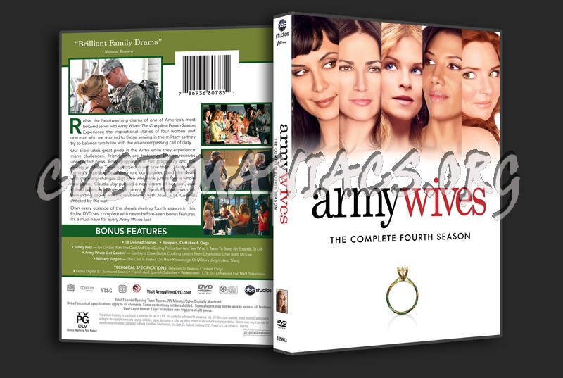 Army Wives Season 4 dvd cover