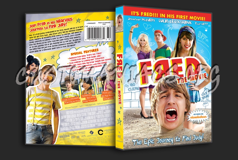 Fred the Movie dvd cover