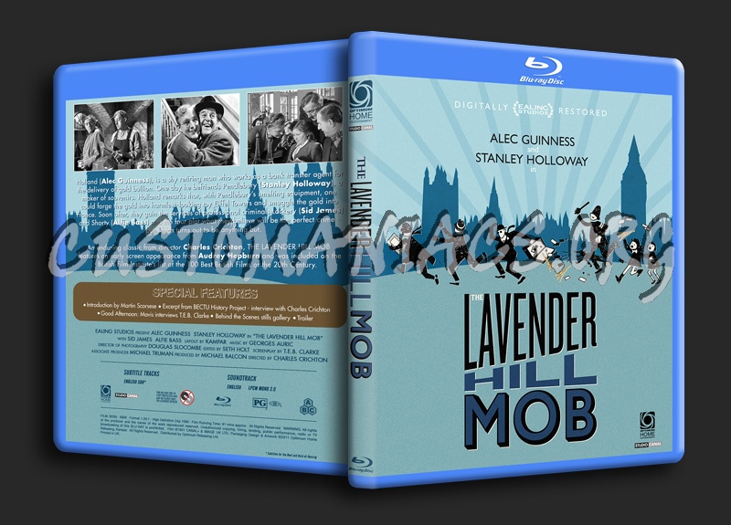 The Lavender Hill Mob blu-ray cover