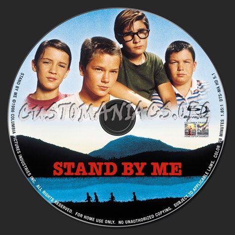 Stand By Me blu-ray label
