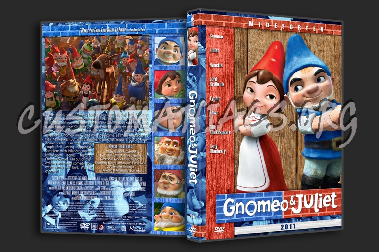 Gnomeo & Juliet dvd cover