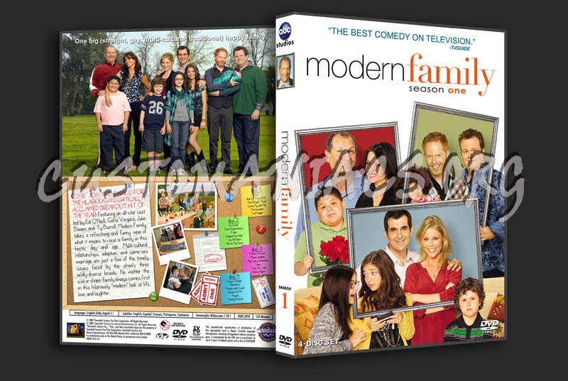 Modern Family - Season 1 dvd cover