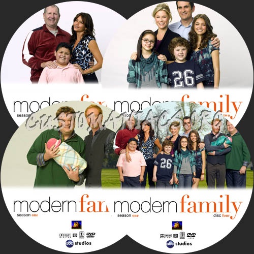 Modern Family - Season 1 dvd label