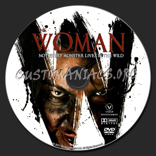 The Woman dvd label