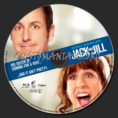 Jack and Jill blu-ray label