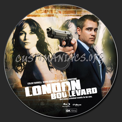 London Boulevard blu-ray label