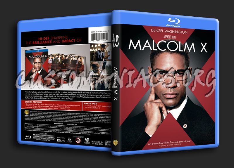 Malcolm X blu-ray cover