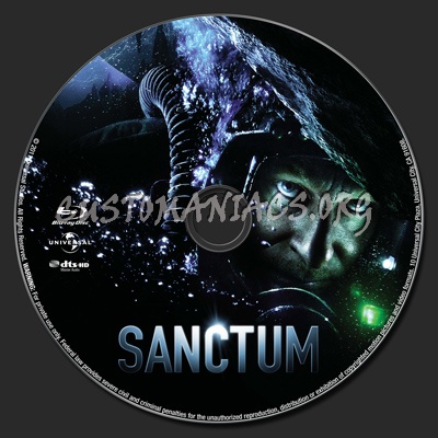 Sanctum blu-ray label