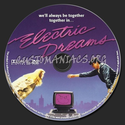 Electric Dreams dvd label