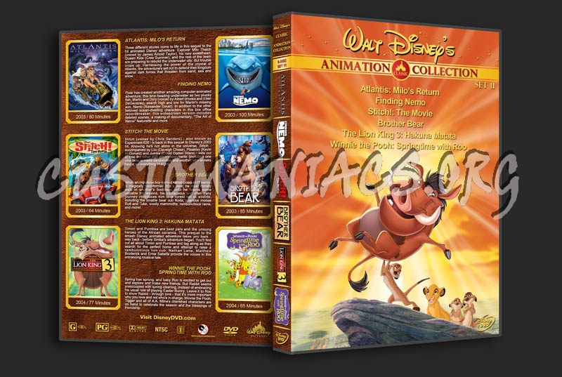Walt Disney's Classic Animation Collection - Set 11 dvd cover