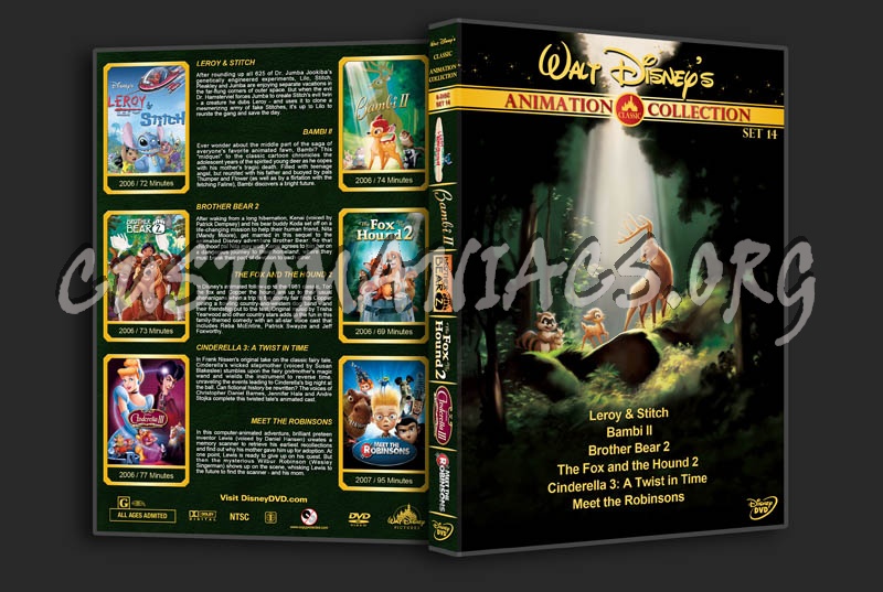 Walt Disney S Classic Animation Collection Set 14 Dvd Cover Dvd Covers Labels By Customaniacs Id Free Download Highres Dvd Cover