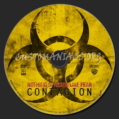 Contagion dvd label