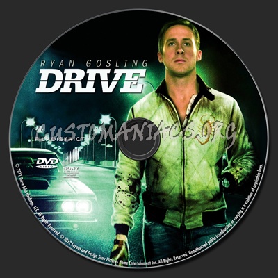 Drive (2011) dvd label