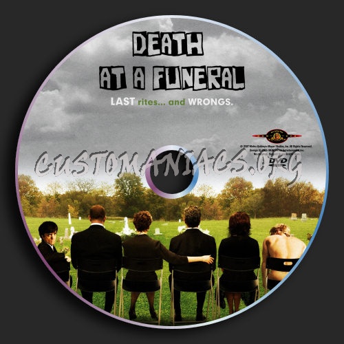Death At A Funeral dvd label