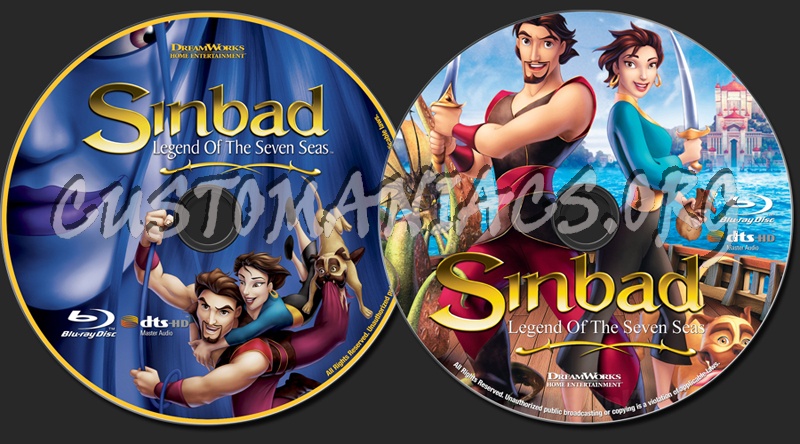 Sinbad: Legend of the Seven Seas blu-ray label