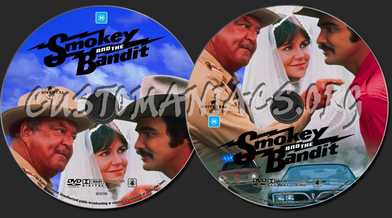 Smokey And The Bandit dvd label