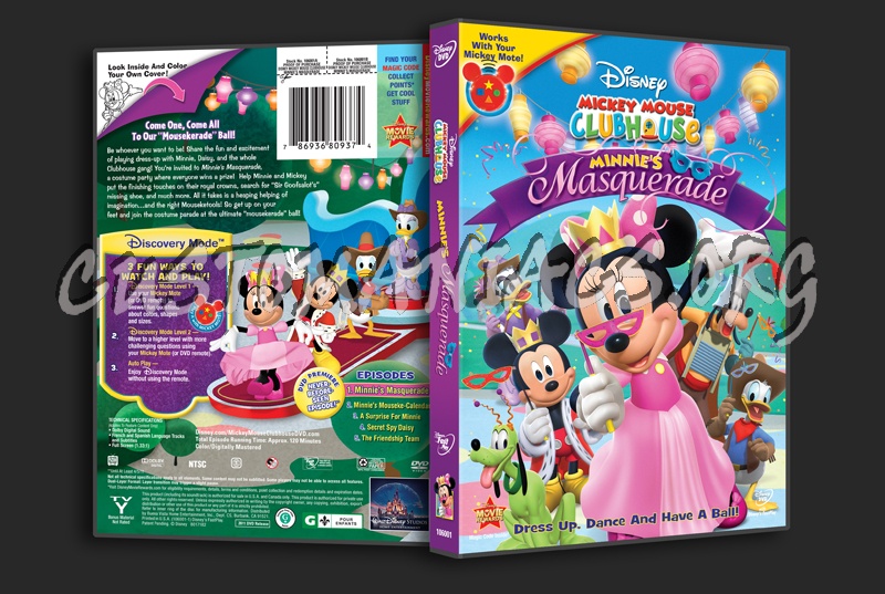 Mickey Mouse Clubhouse Minnie's Masquerade dvd cover