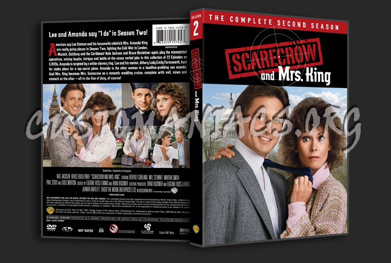 Scarecrow and Mrs King Season 2 dvd cover