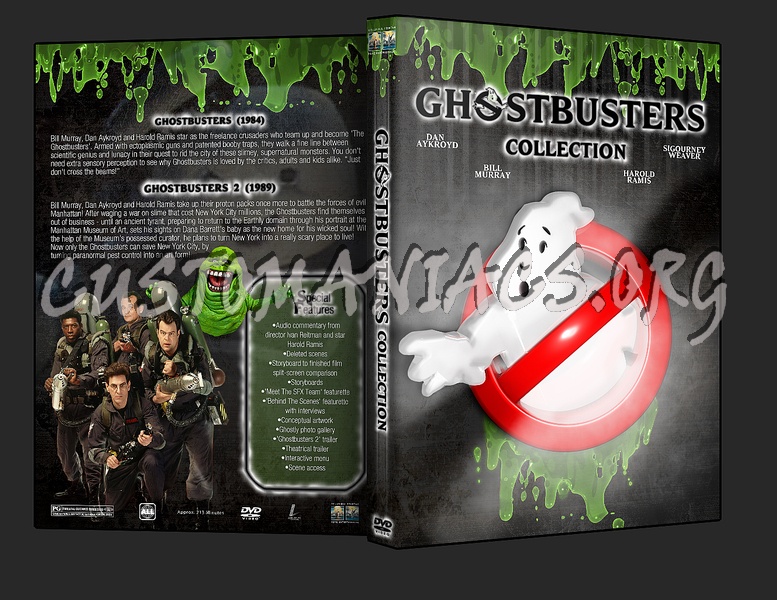 Ghostbusters dvd cover