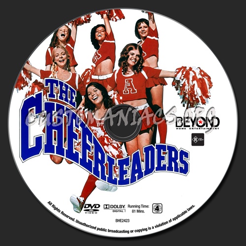 The Cheerleaders dvd label
