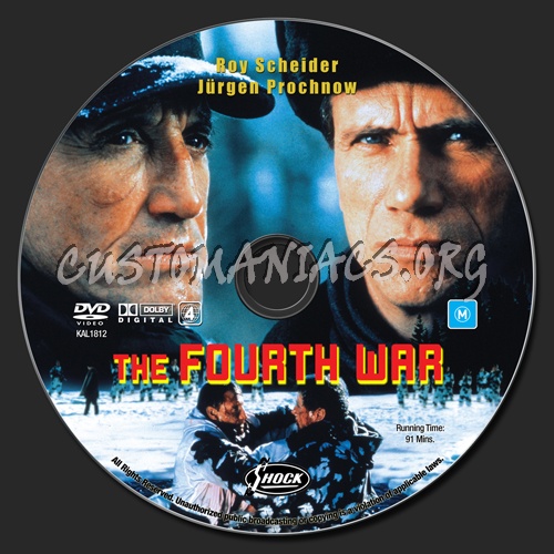 The Fourth War dvd label