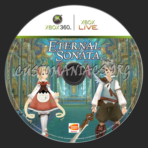 Eternal Sonata dvd label