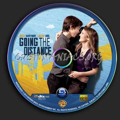 Going The Distance blu-ray label