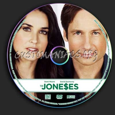 The Joneses dvd label