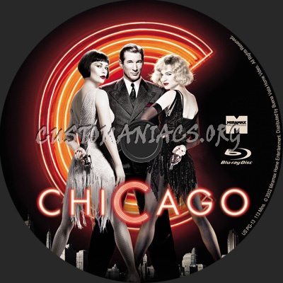 Chicago blu-ray label