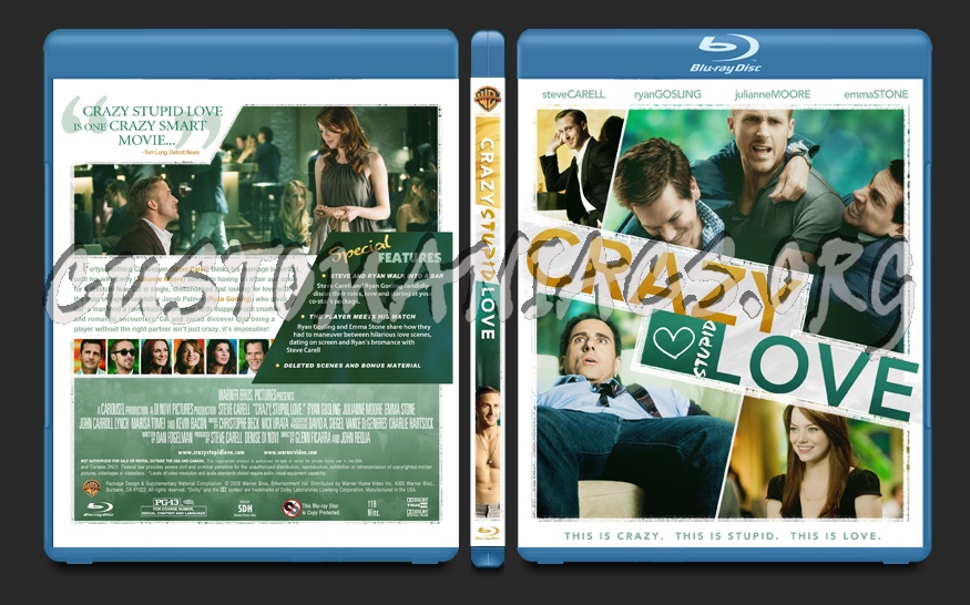 Crazy Stupid Love blu-ray cover
