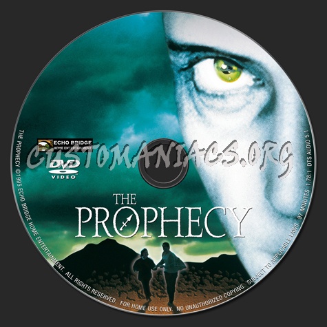 The Prophecy dvd label