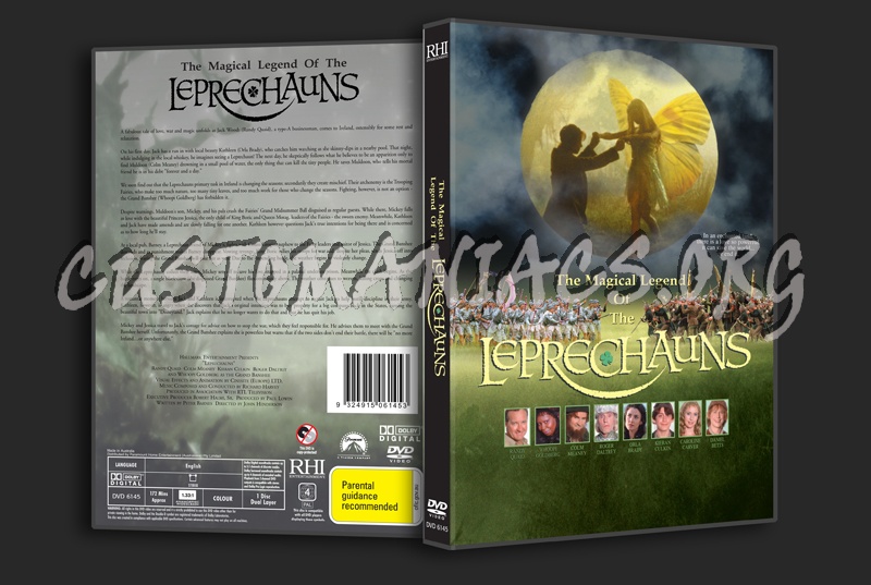 The Magical Legend of the Leprechauns dvd cover