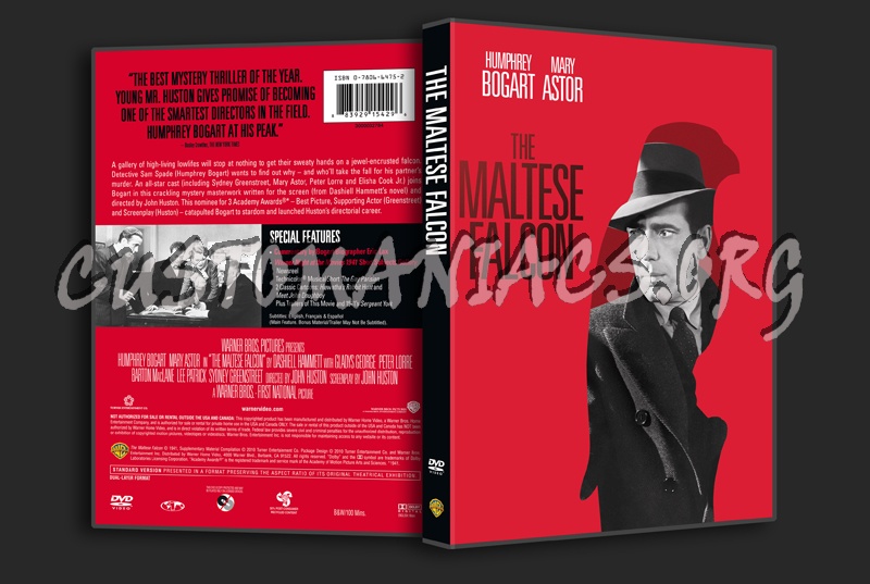 The Maltese Falcon dvd cover