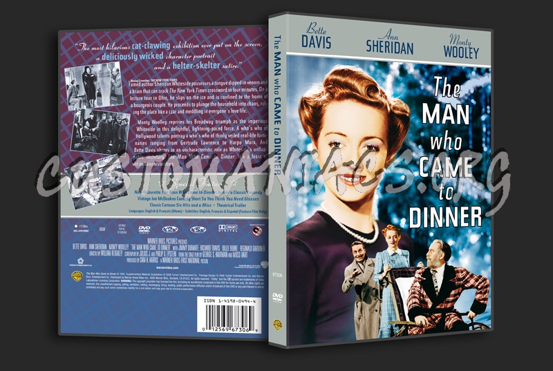 The Man Who Came To Dinner dvd cover