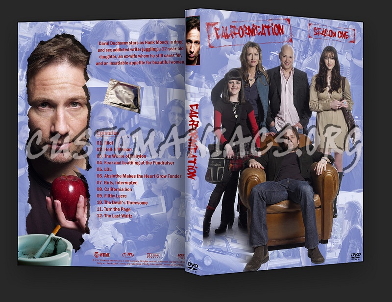 Californication Season 1 dvd cover
