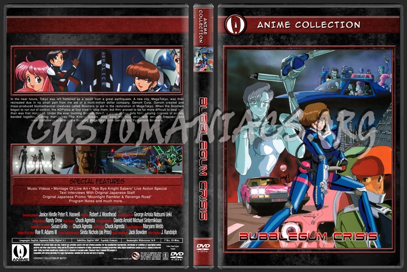 Anime Collection Bubblegum Crisis dvd cover